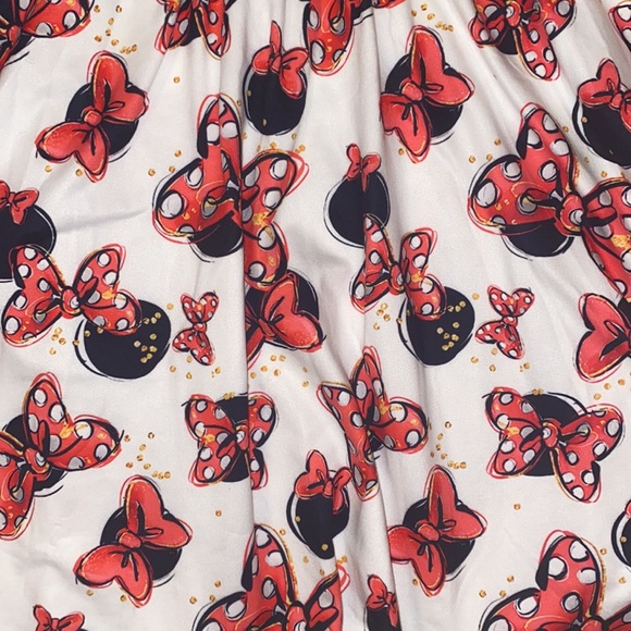 Minnie bow flutter sleeve twirl dress - Picture 3 of 4